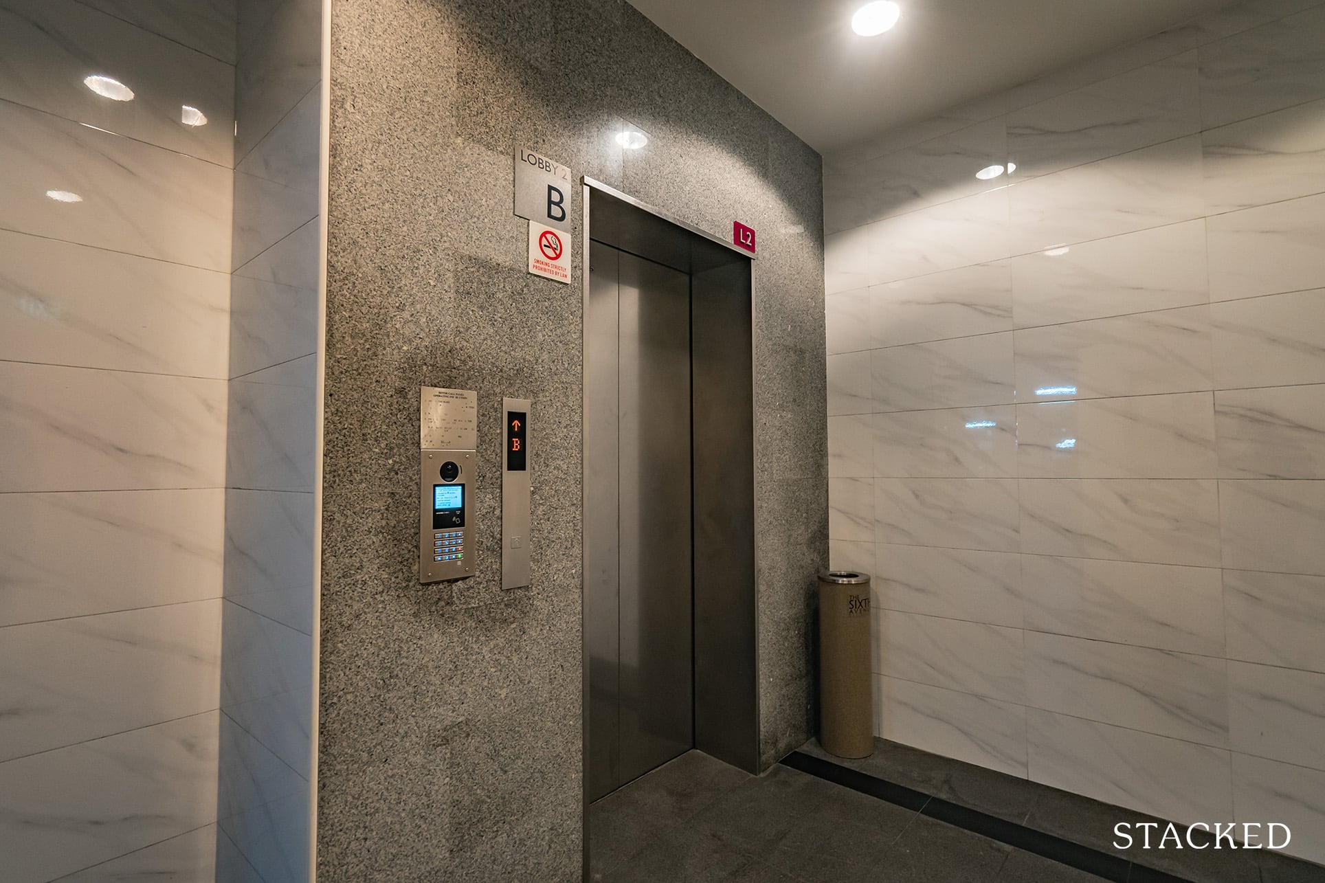 the sixth avenue residences lift lobby