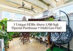 5 Unique HDBs Above 1500 Sqft Special Penthouse Multi Gen Flat