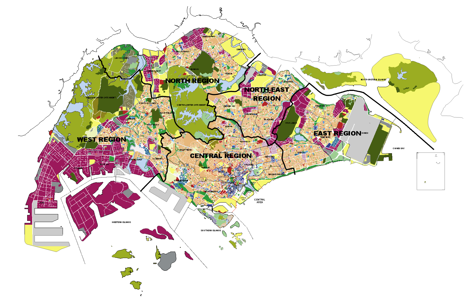 singapore zoning