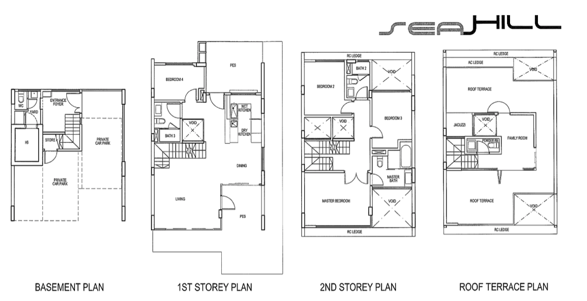 seahill floorplan