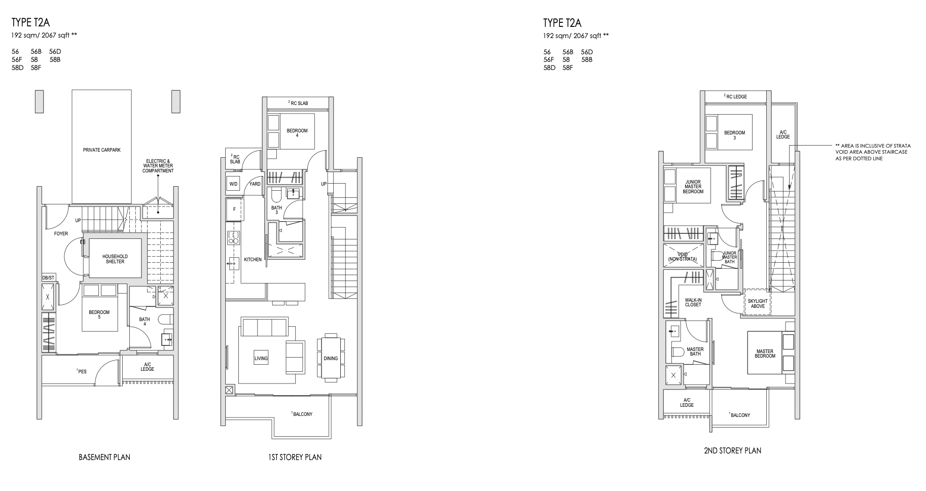 kent ridge hill residences floorplan