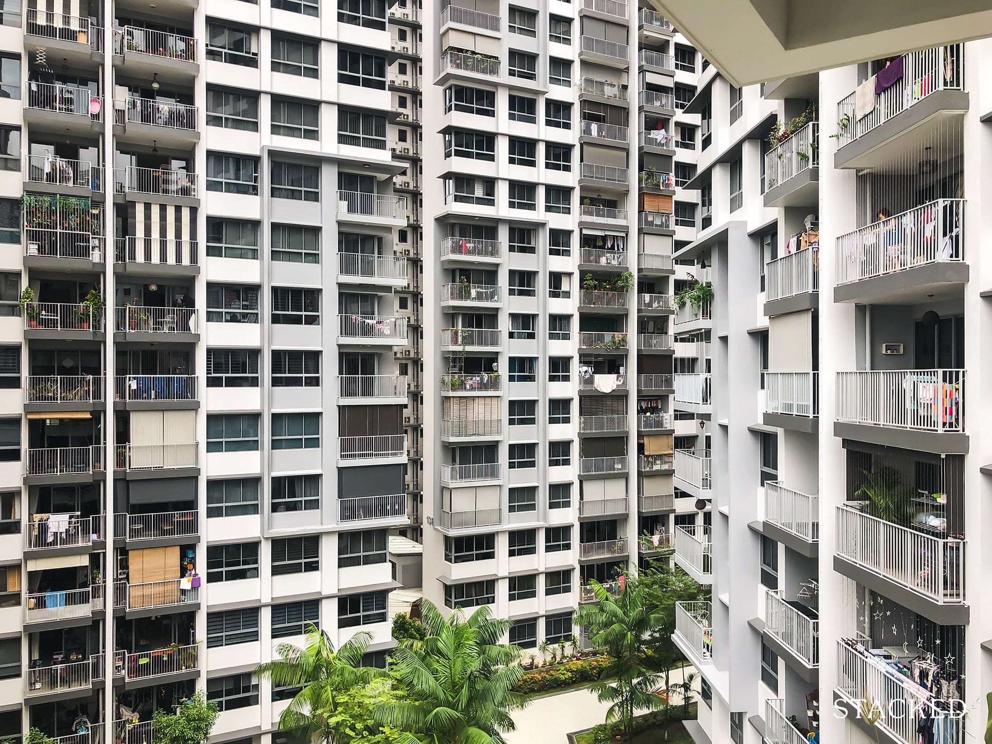 Lake Vista block facade