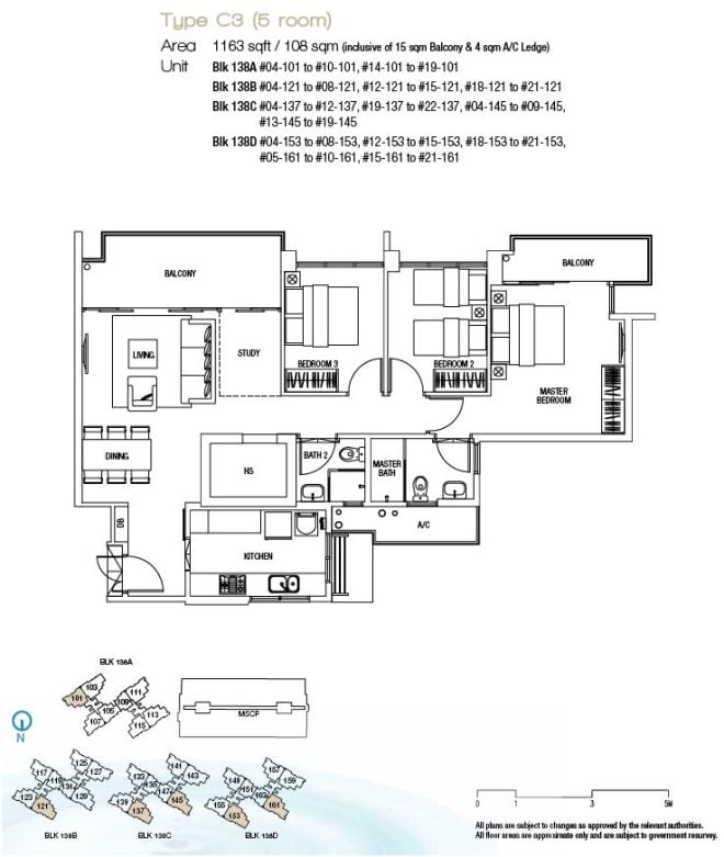 Lake Vista 5 Room Flat