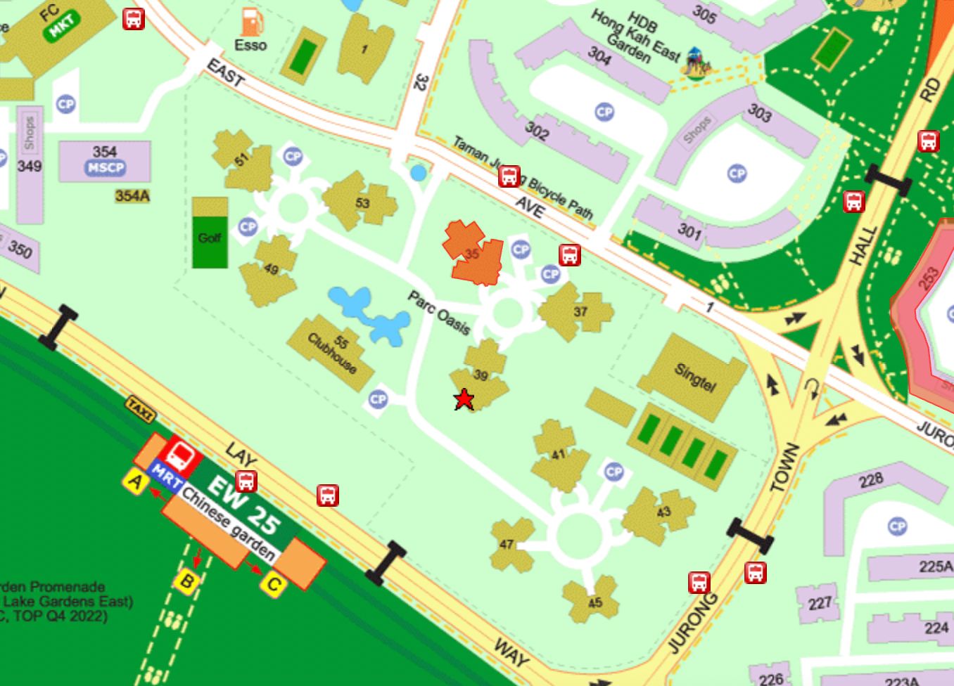 parc oasis site plan