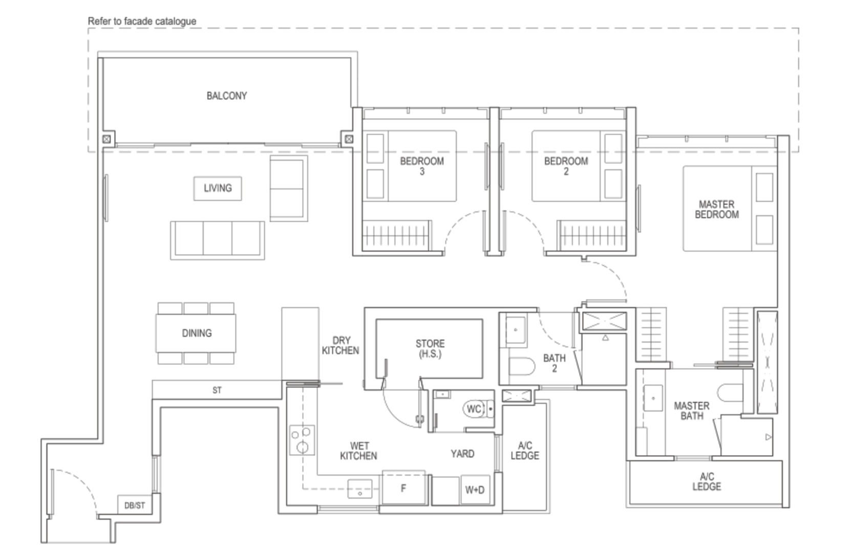 Irwell Hill Residences 3 Bedroom