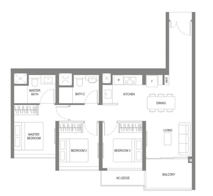 twin vew layout