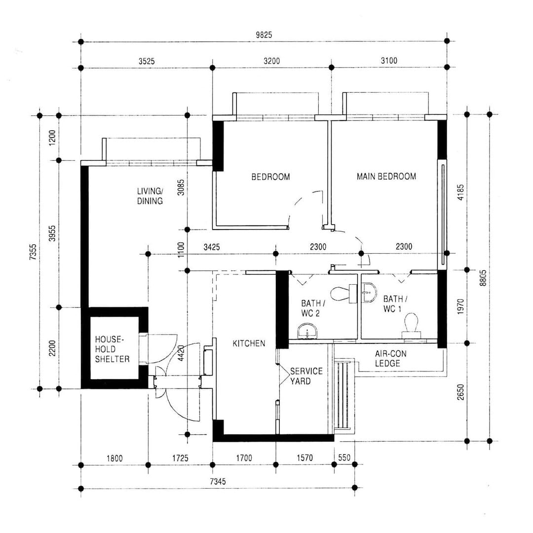 Bareloft Floor Plan Study