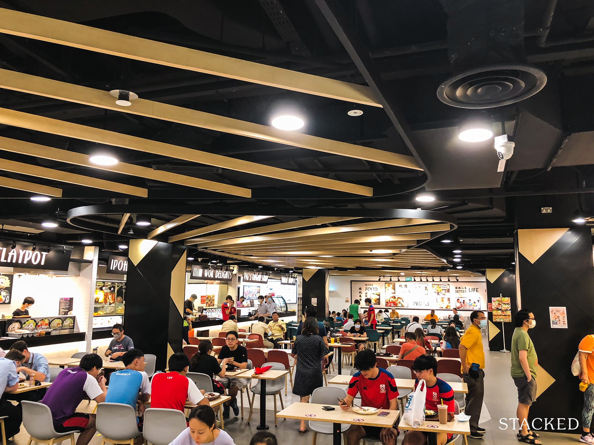West Plains @ Bukit Batok mall eateries