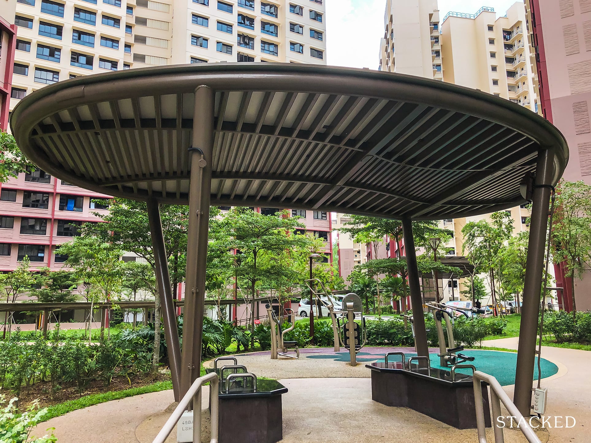 West Plains @ Bukit Batok sheltered seating