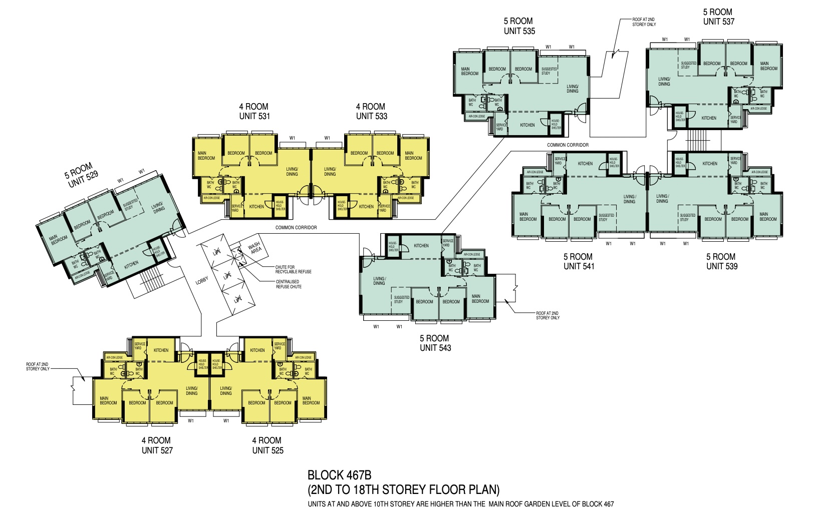 west plains @ bukit batok corridor layout