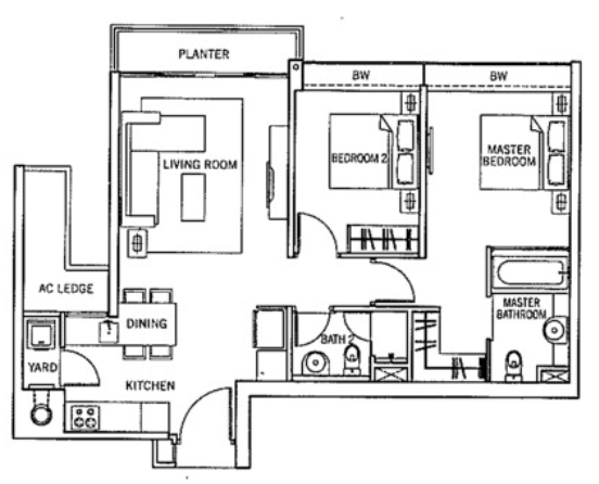 the centris floor plan