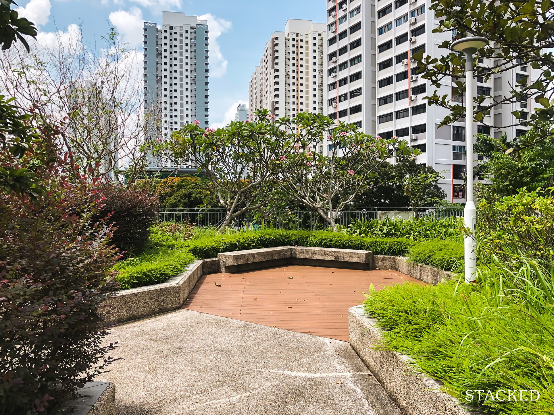 Telok Blangah Ridgeview 66 rooftop garden