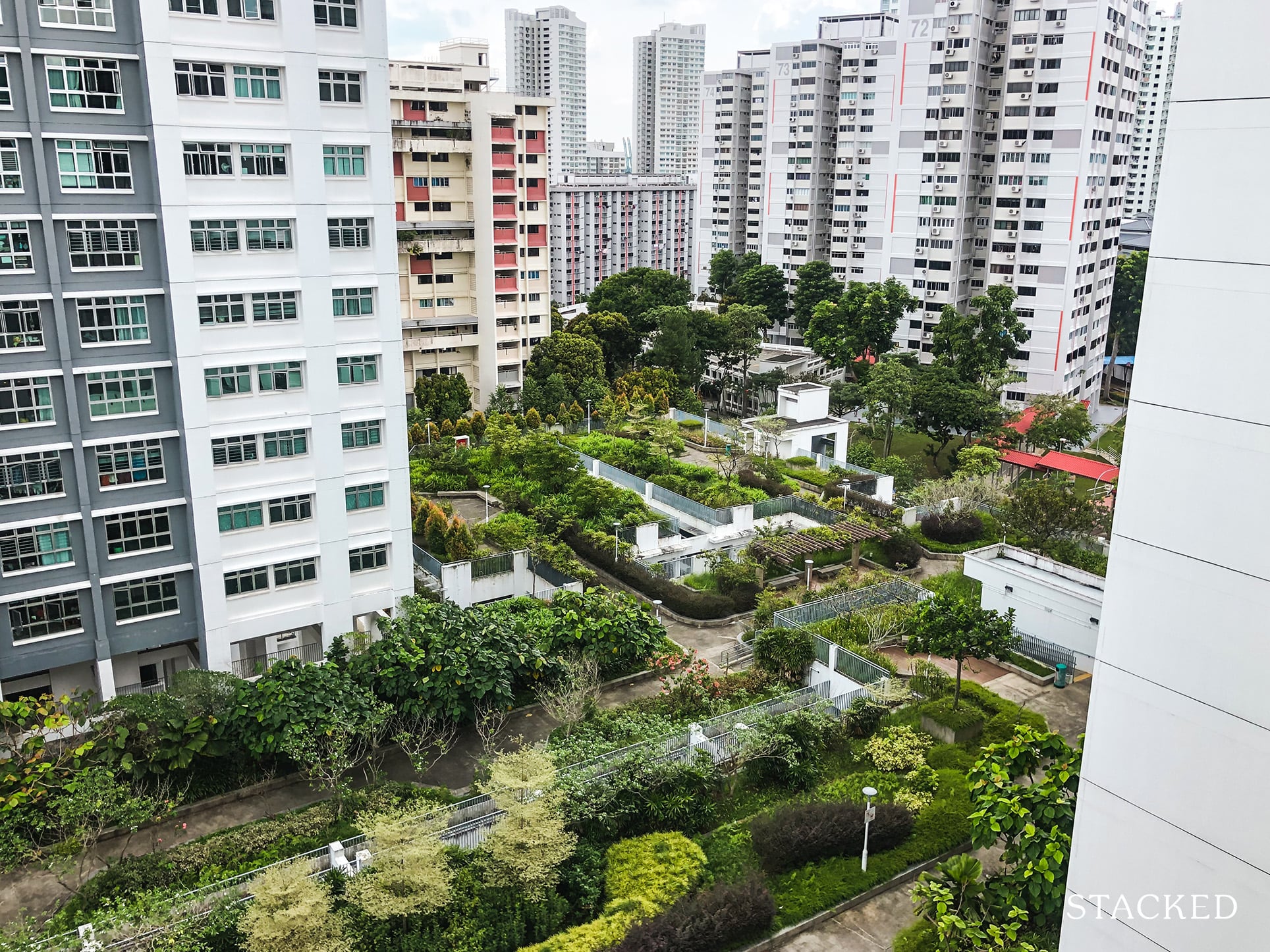 Telok Blangah Ridgeview 113 greenery top view