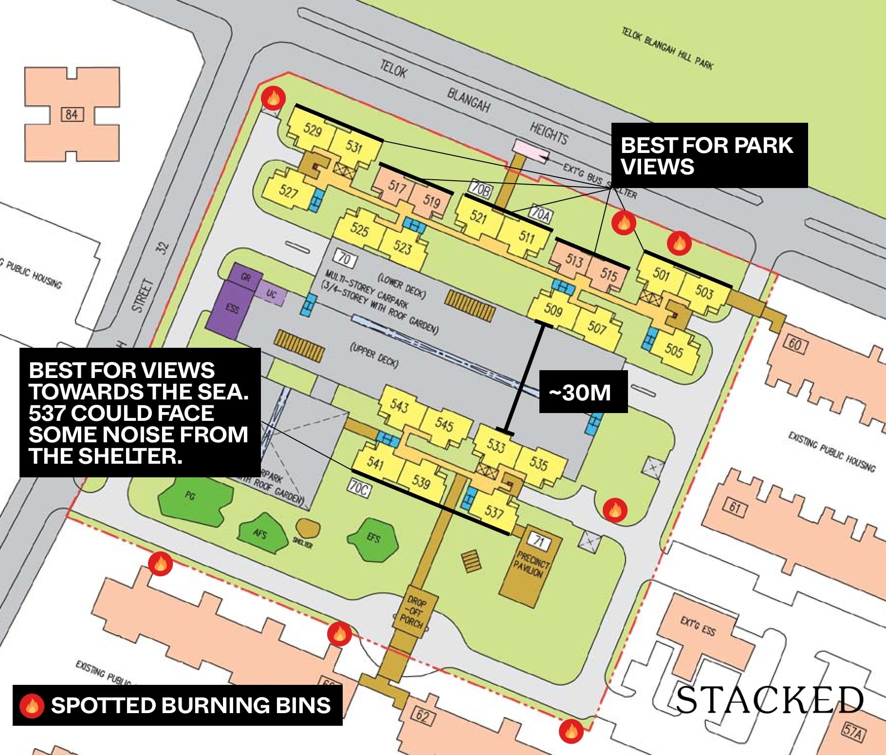 Telok Blangah Ridgeview Site Plan