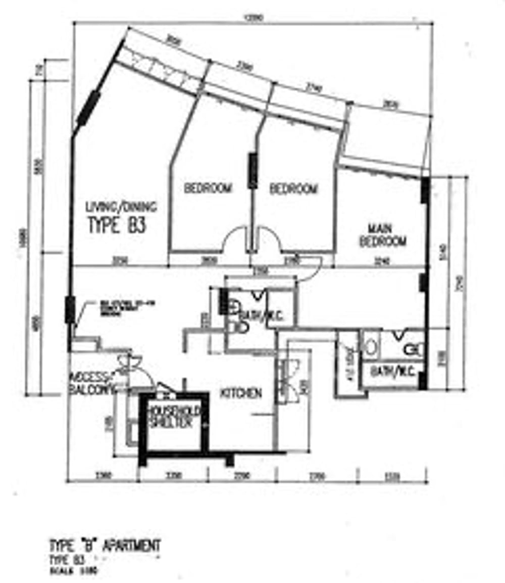 unique hdb layout