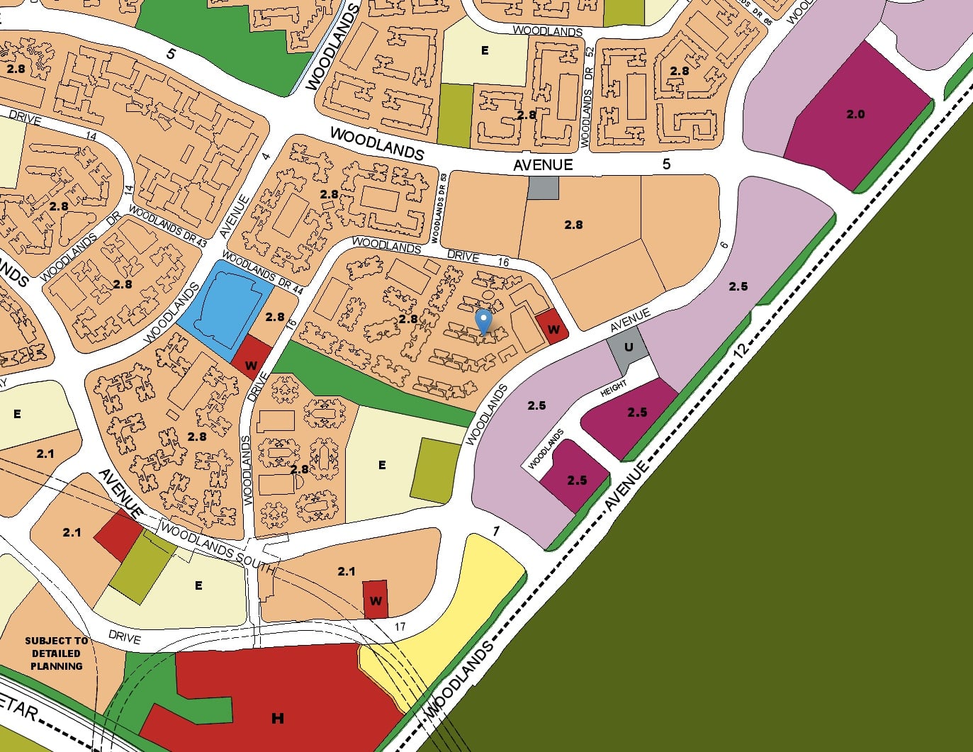 woodlands glen master plan