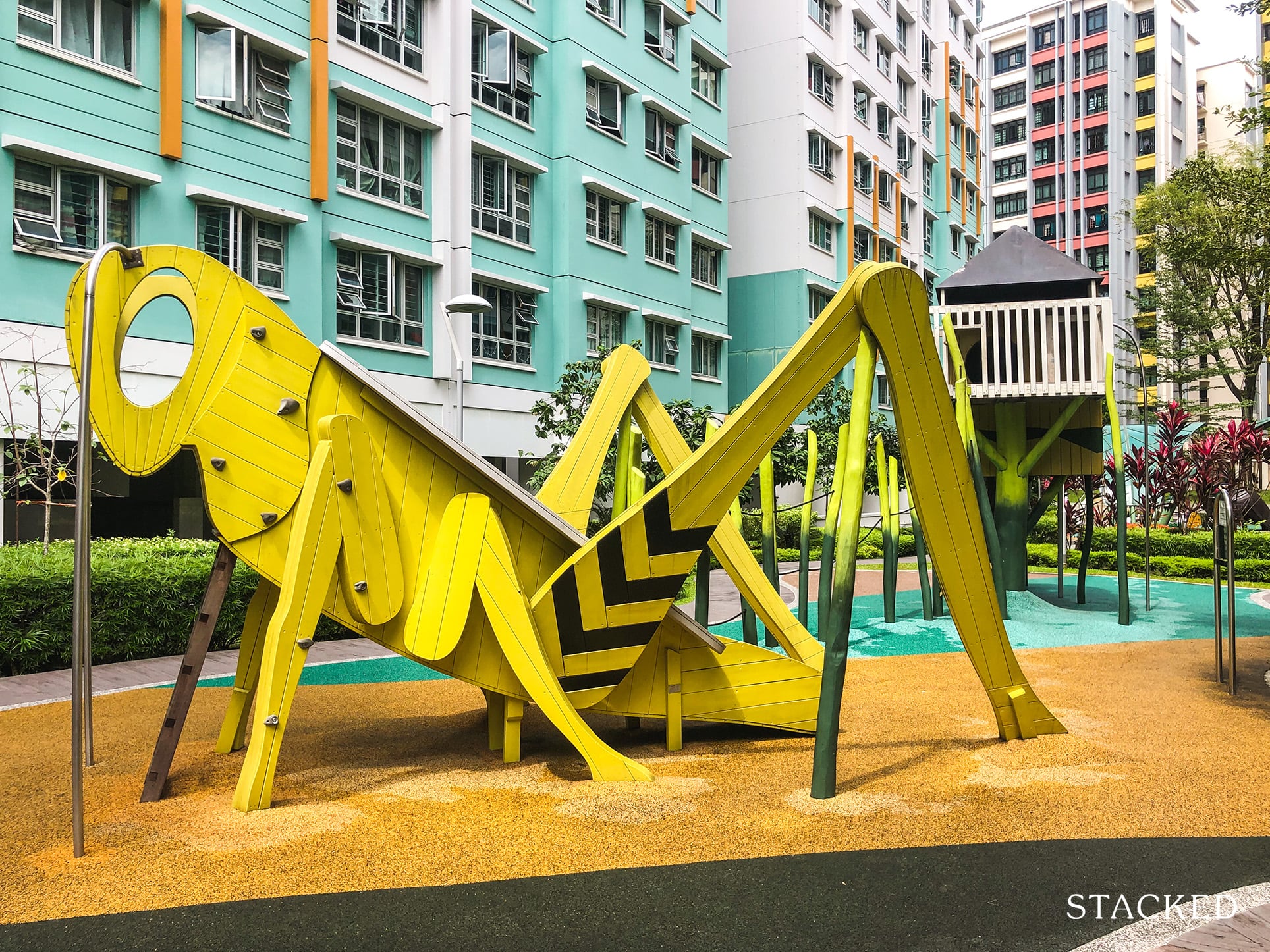 Woodlands Glen 21 grasshopper playground