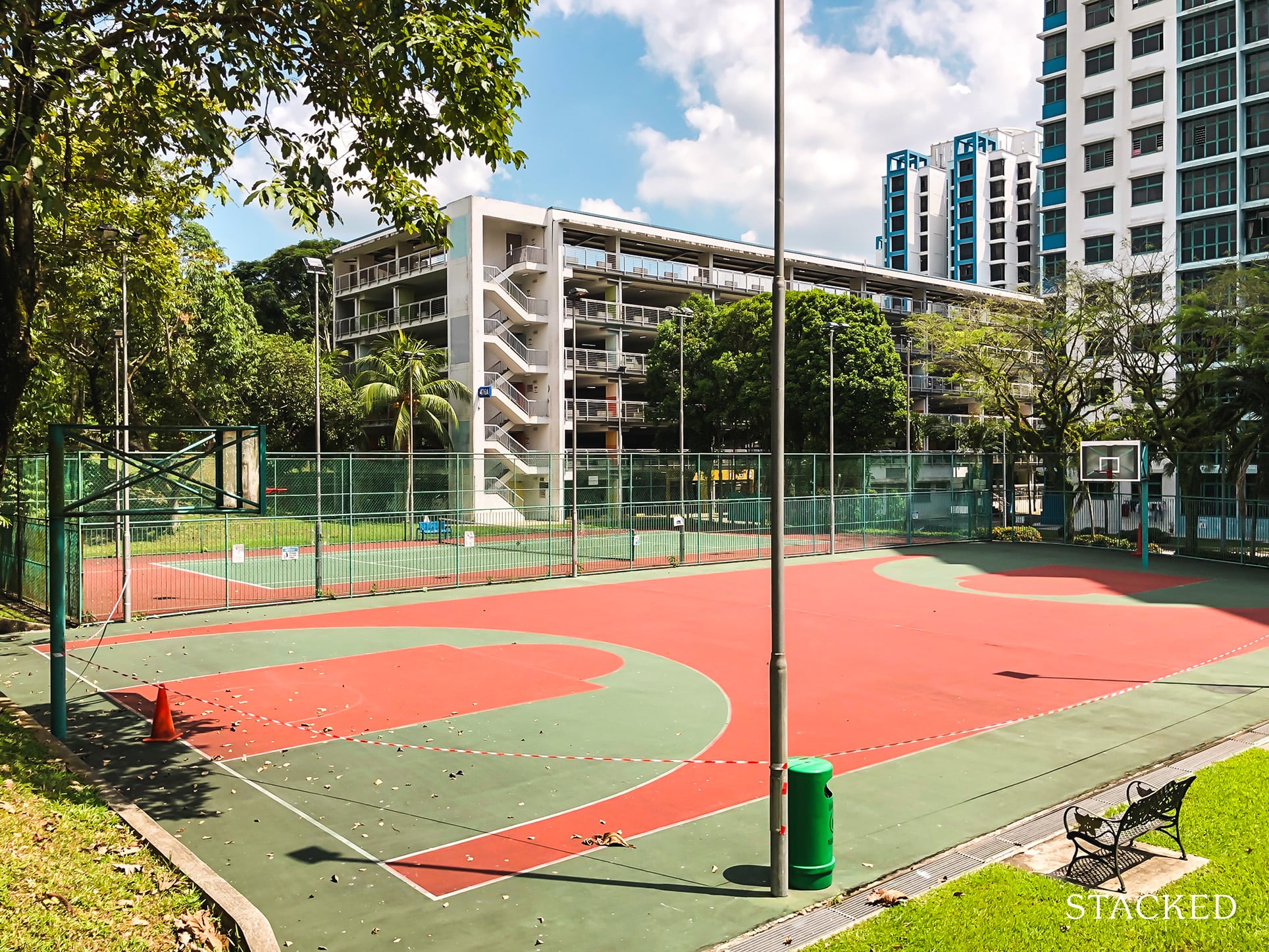 Segar basketball court