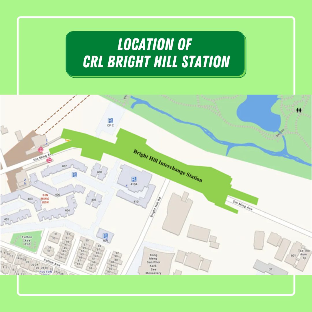 Location of CRL Bright Hill Station