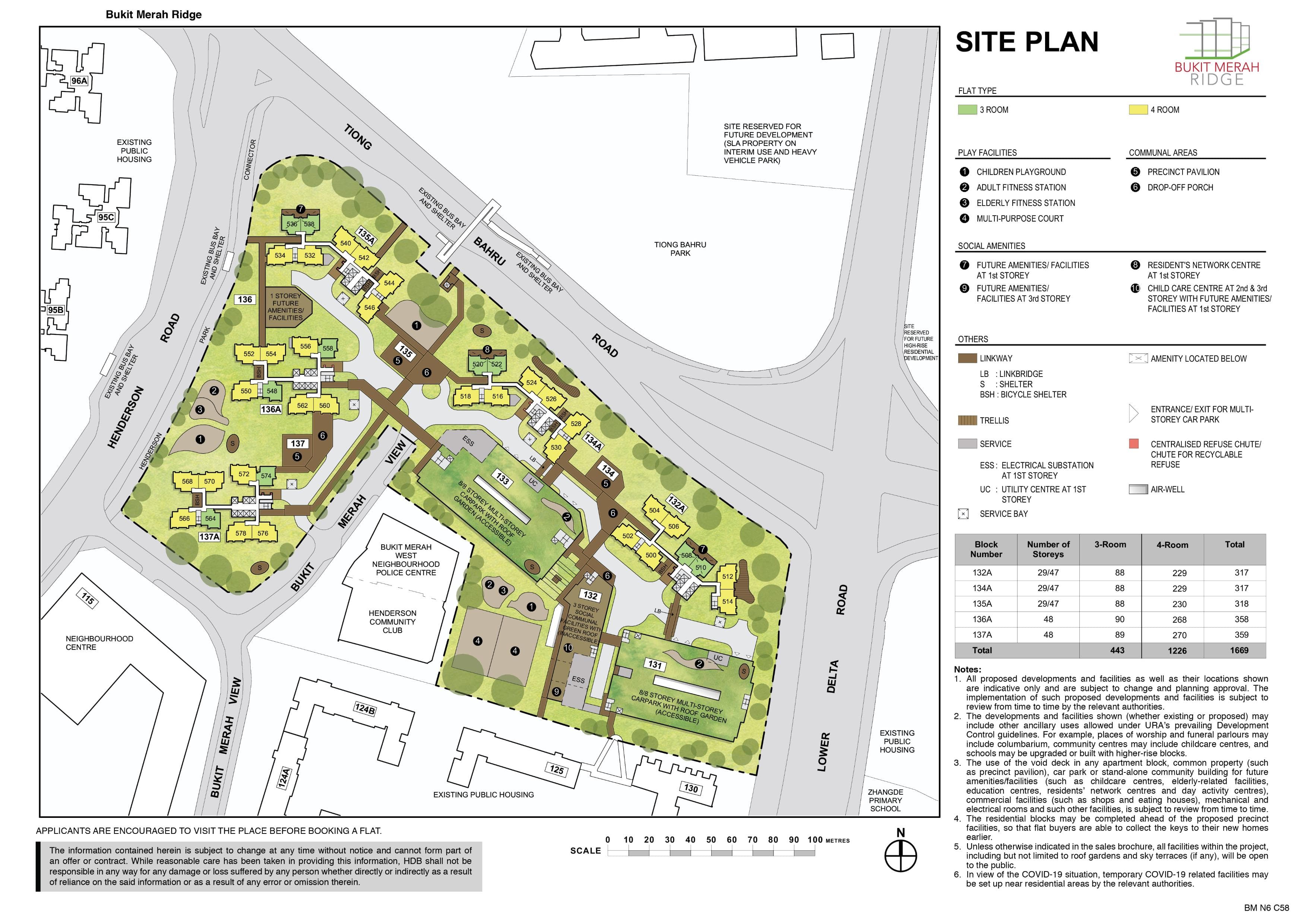Bukit Merah Ridge Site Plan