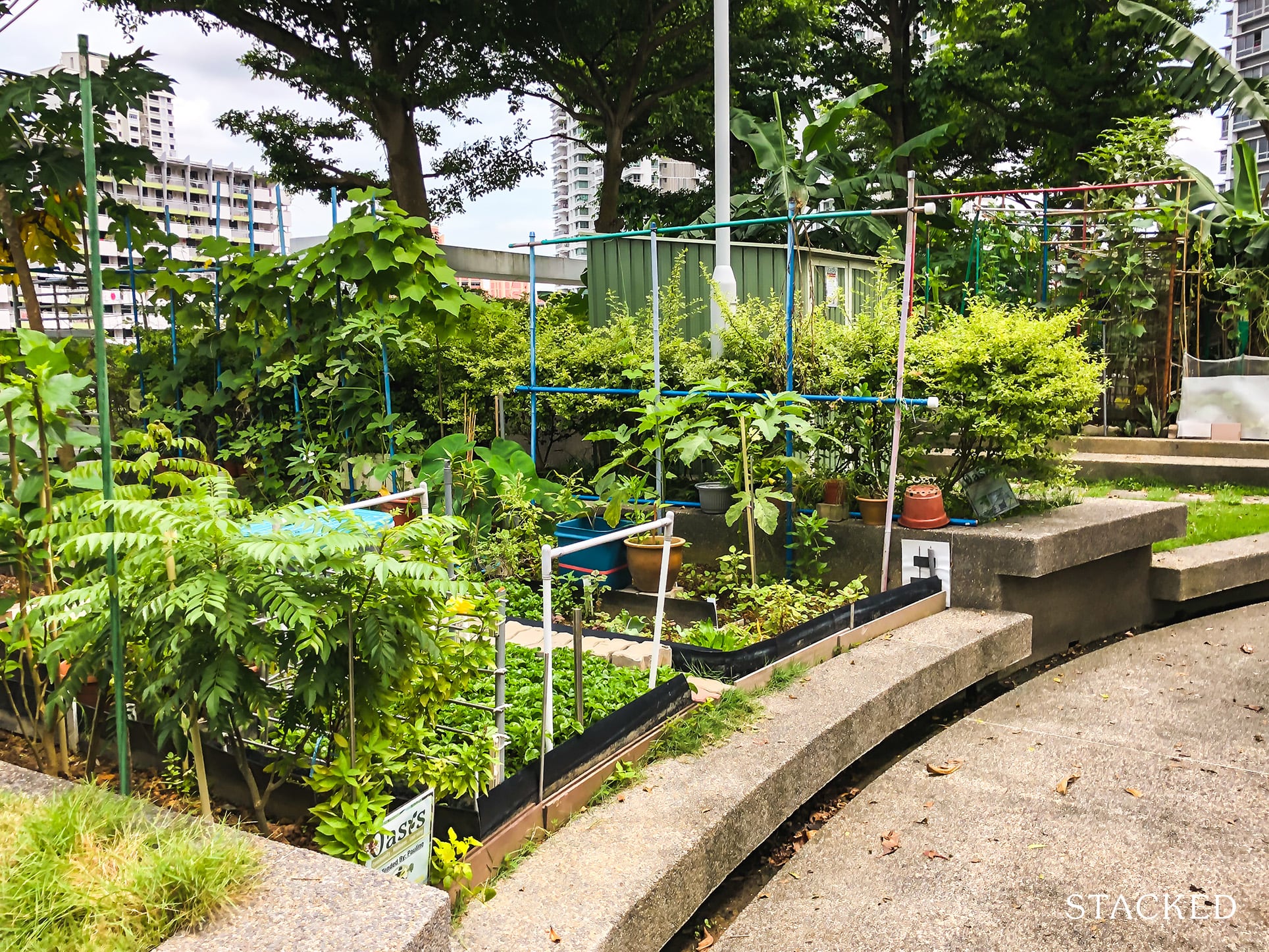 The Peak @ Toa Payoh rooftop community garden