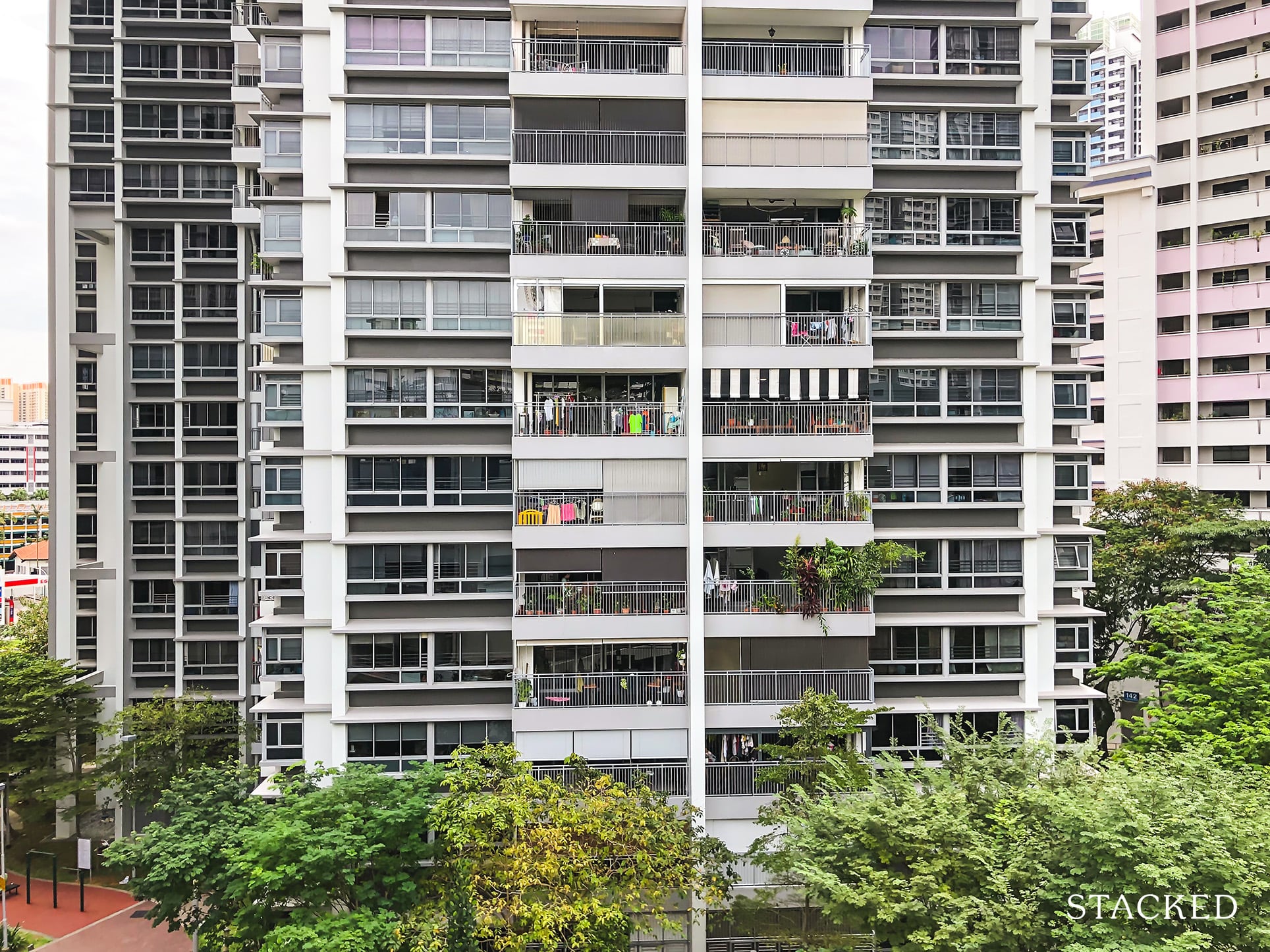 The Peak @ Toa Payoh inner facing units