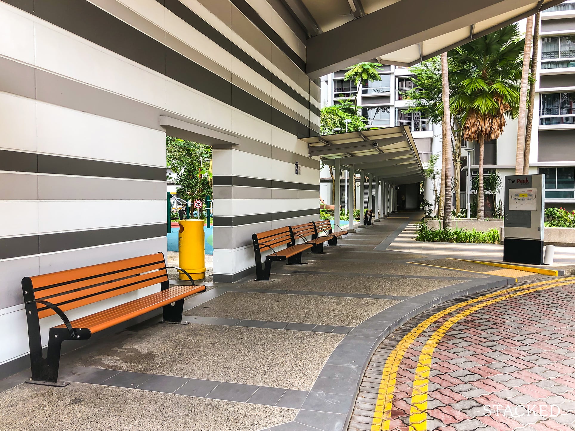 The Peak @ Toa Payoh sheltered seating