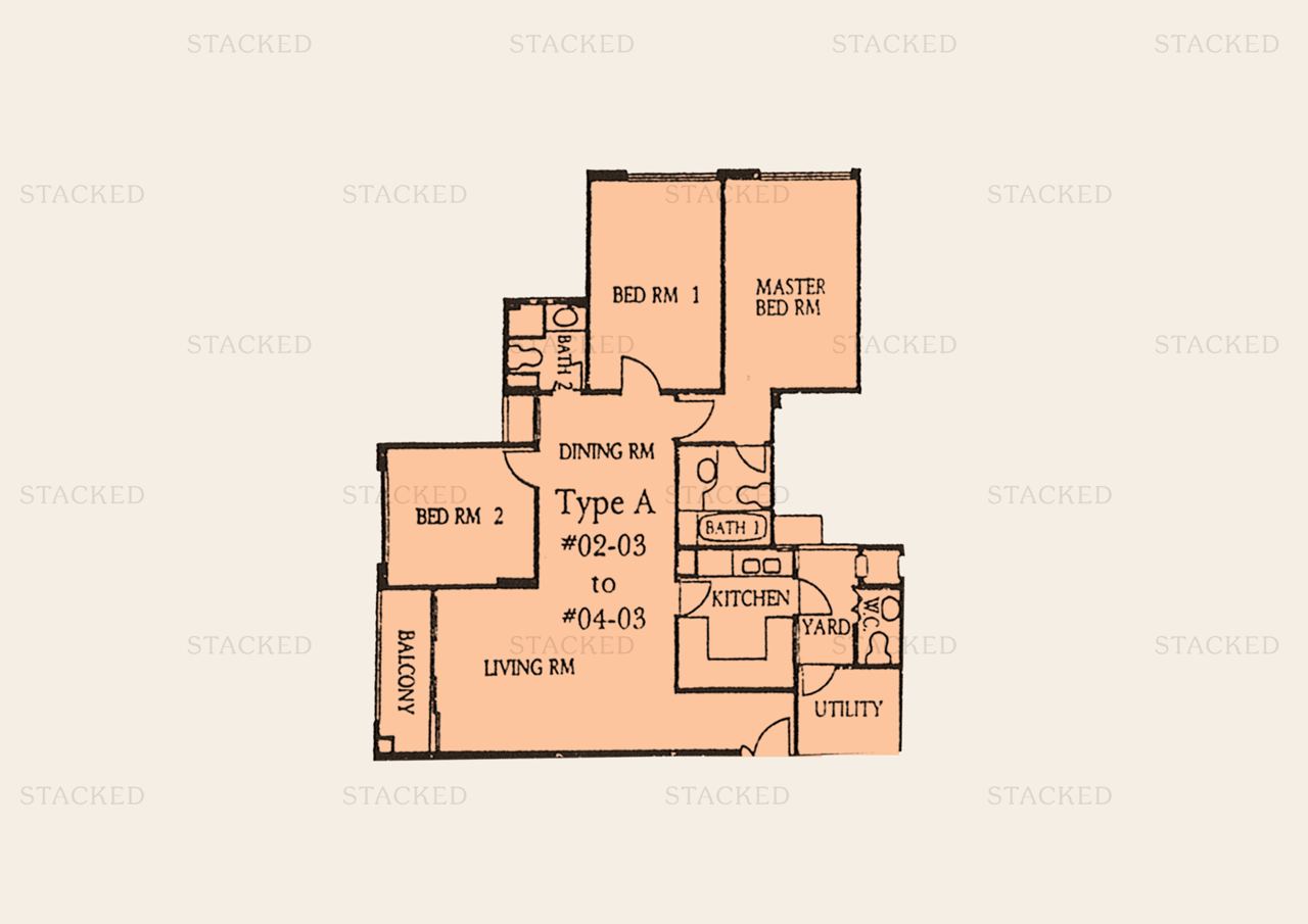 emerald park 3 bedroom floorplan