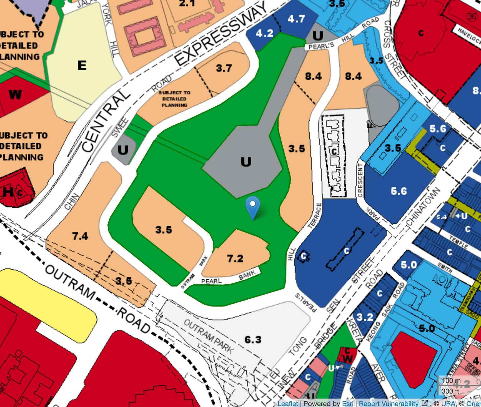 URA Map