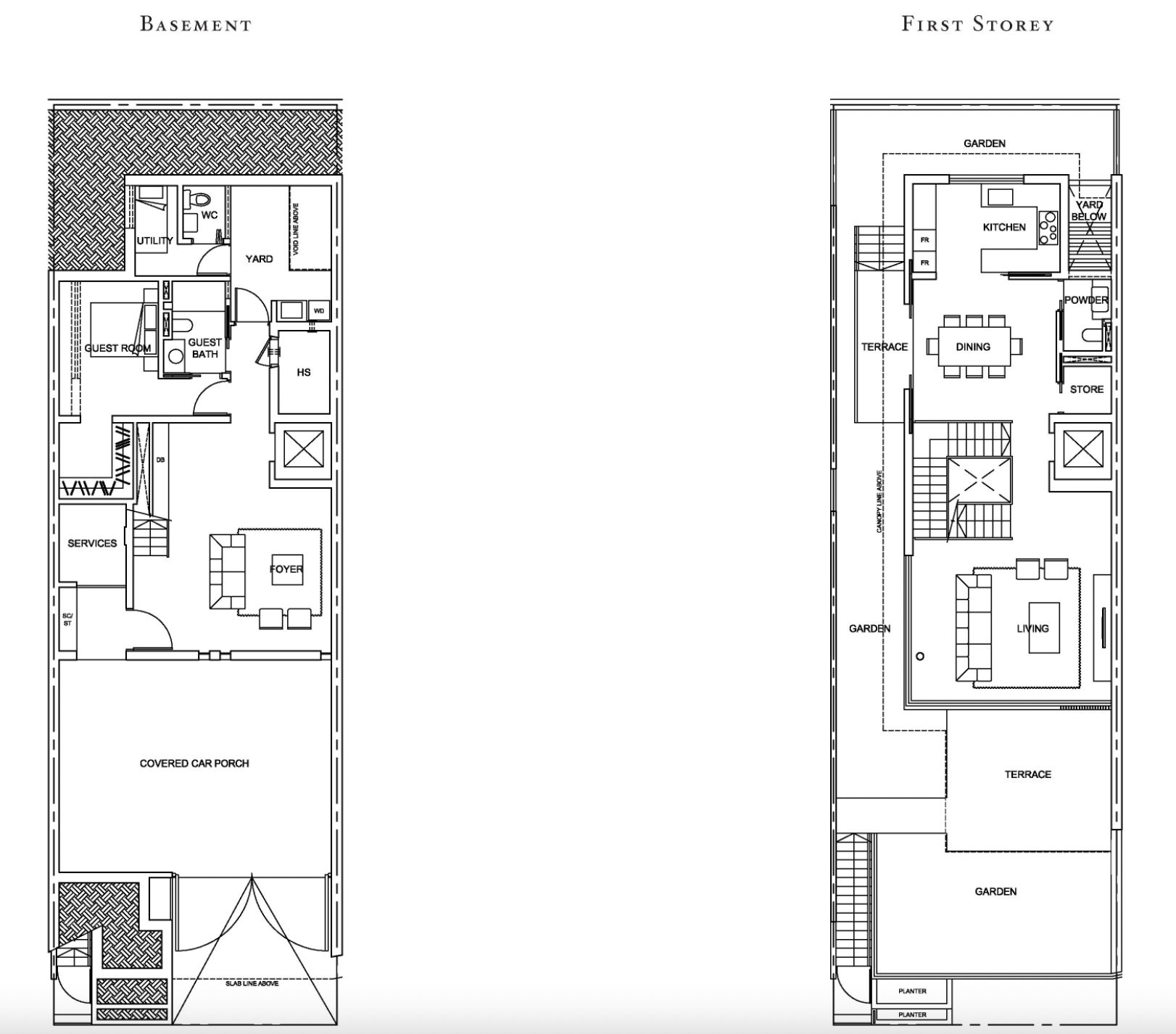 victoria park villas floorplan