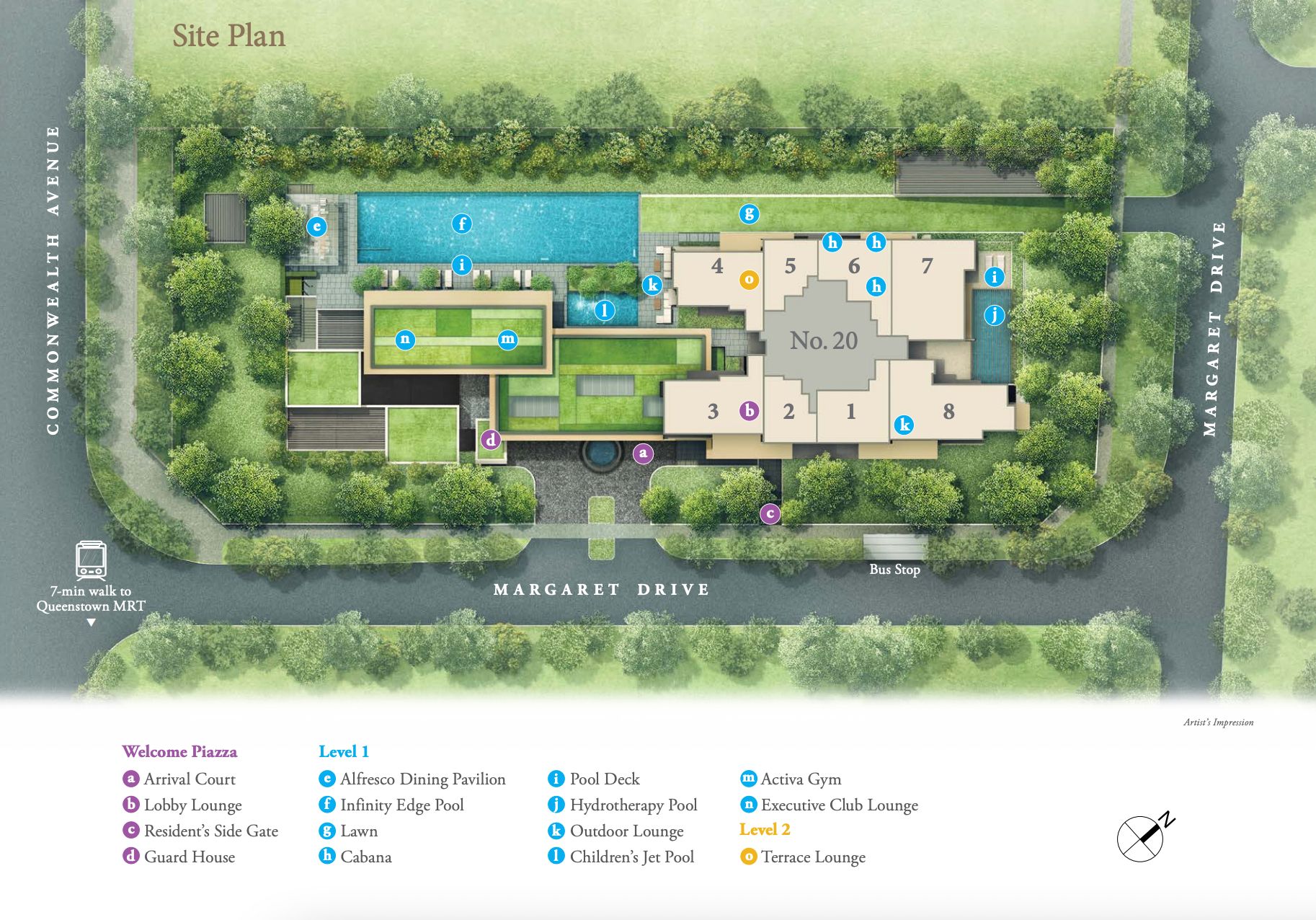 margaret ville siteplan