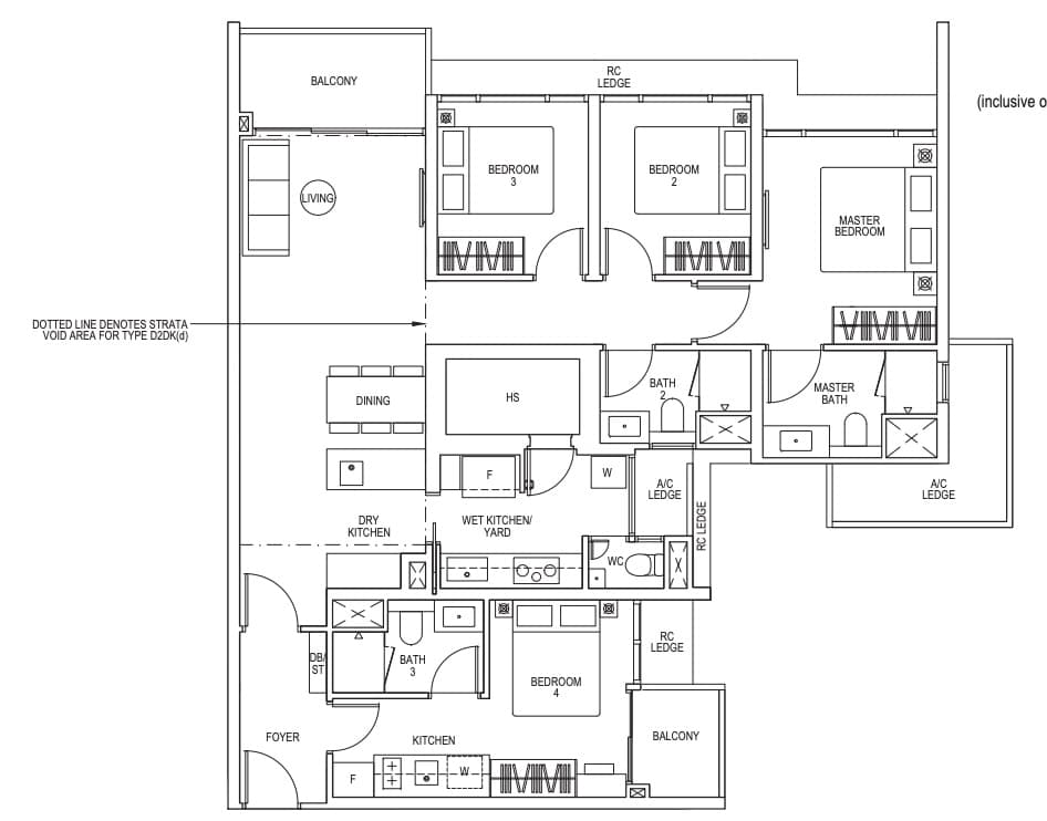 piccadilly grand dual key 4 bedroom