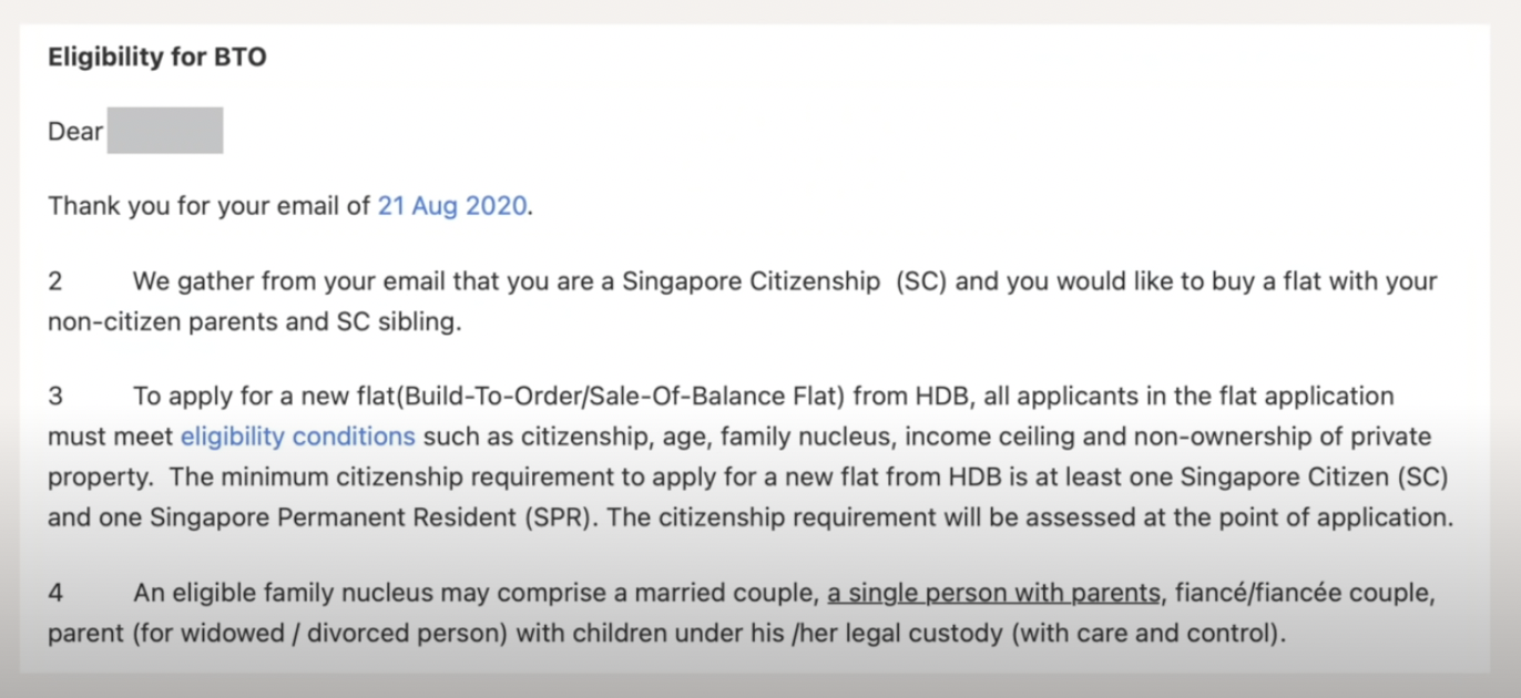 Lisas Adulting in Singapore Eligibility for BTO email