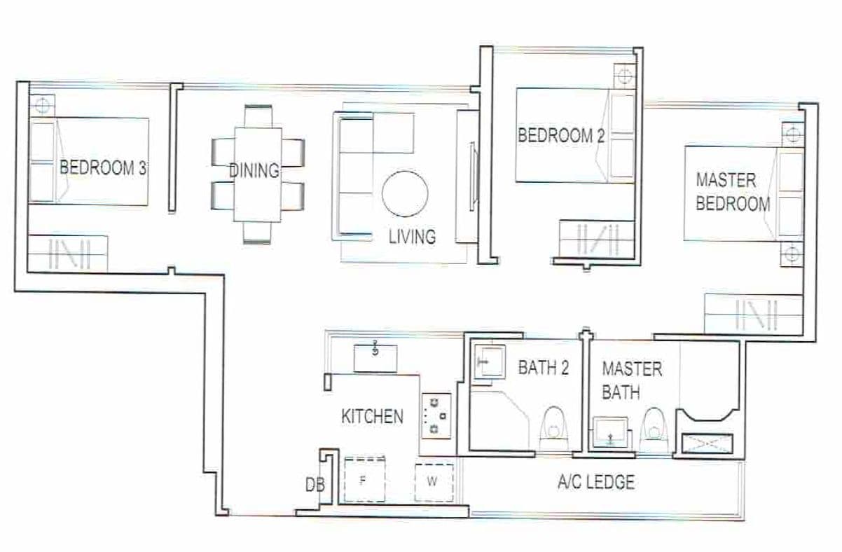 symphony suites floor plan