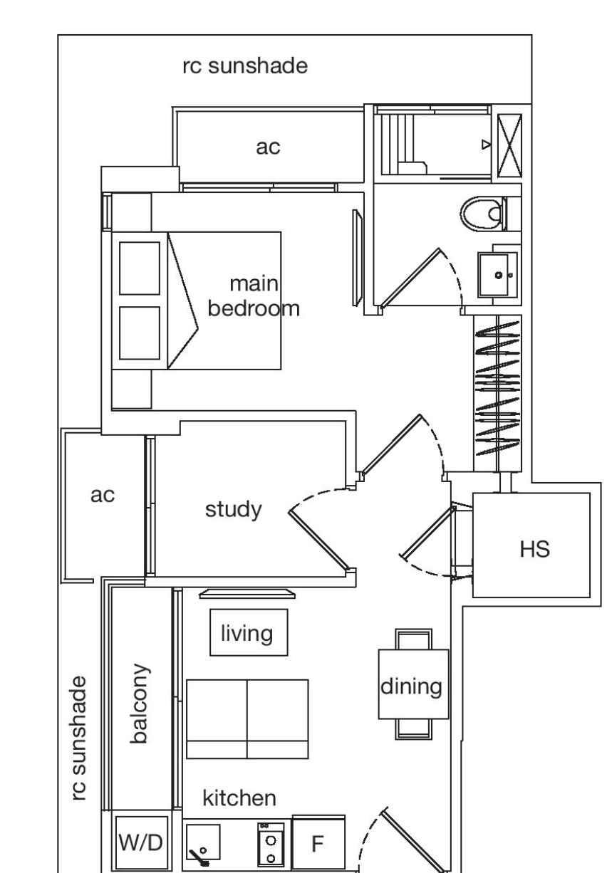 leicester suites floor plan