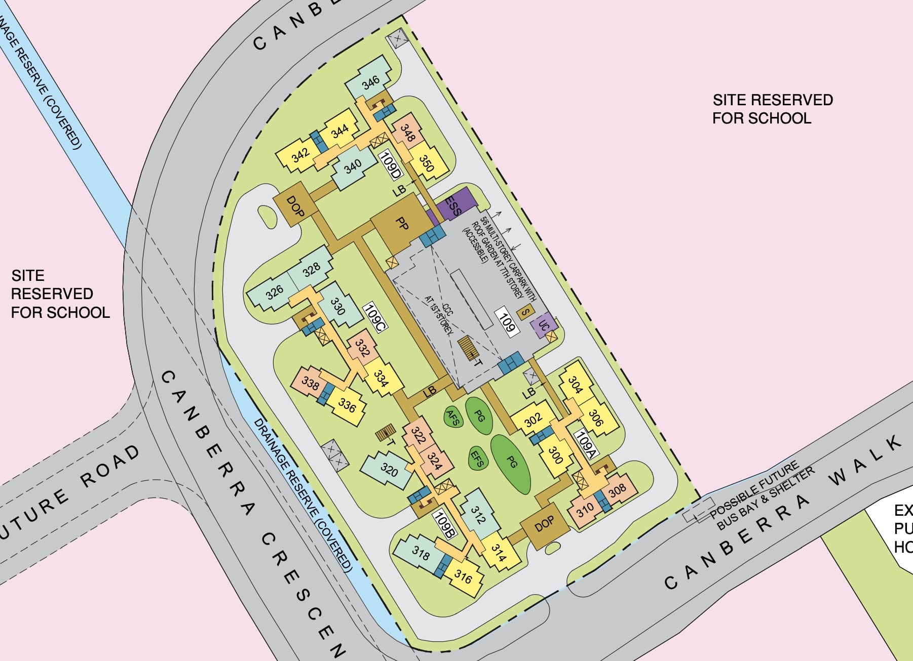 eastglen@canberra site plan