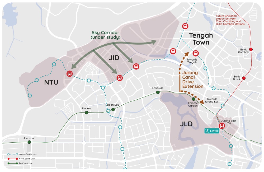 Jurong Lake District JLD mobilitymap