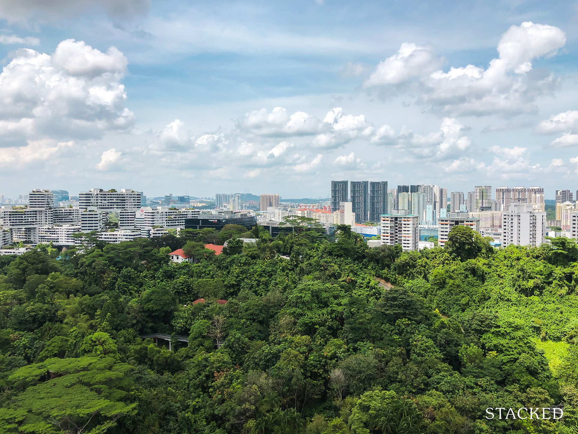 Telok Blangah Parcview greenery