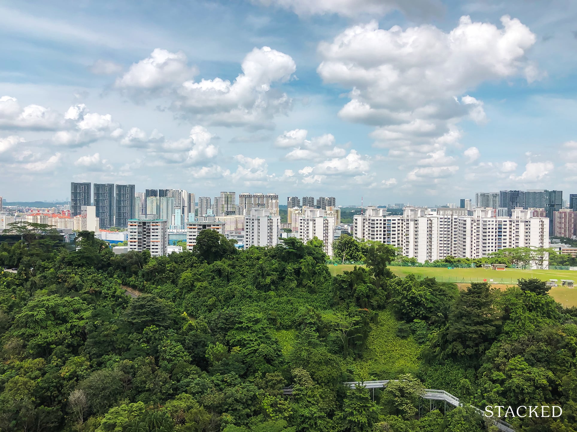 Telok Blangah Parcview greenery