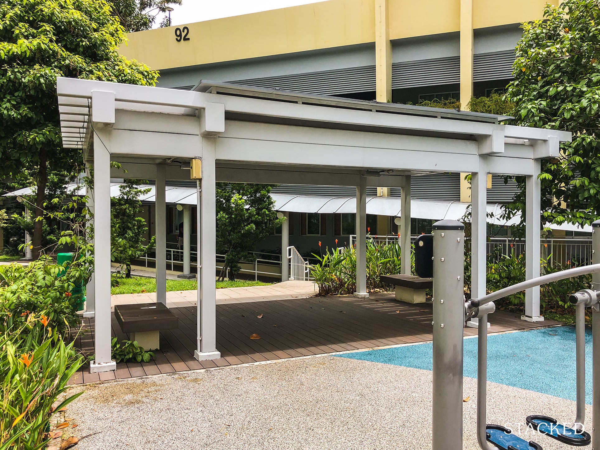 Telok Blangah Parcview sheltered seating