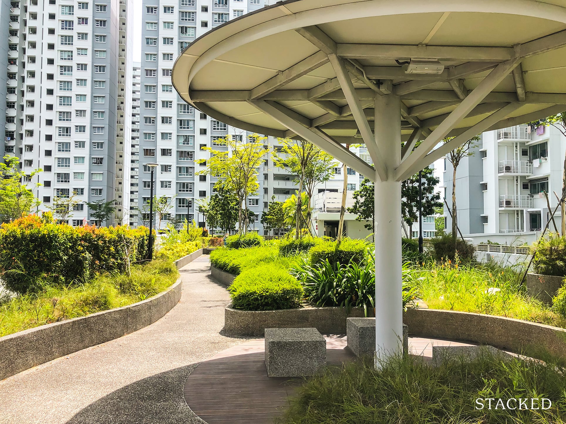 Telok Blangah Parcview sheltered seating