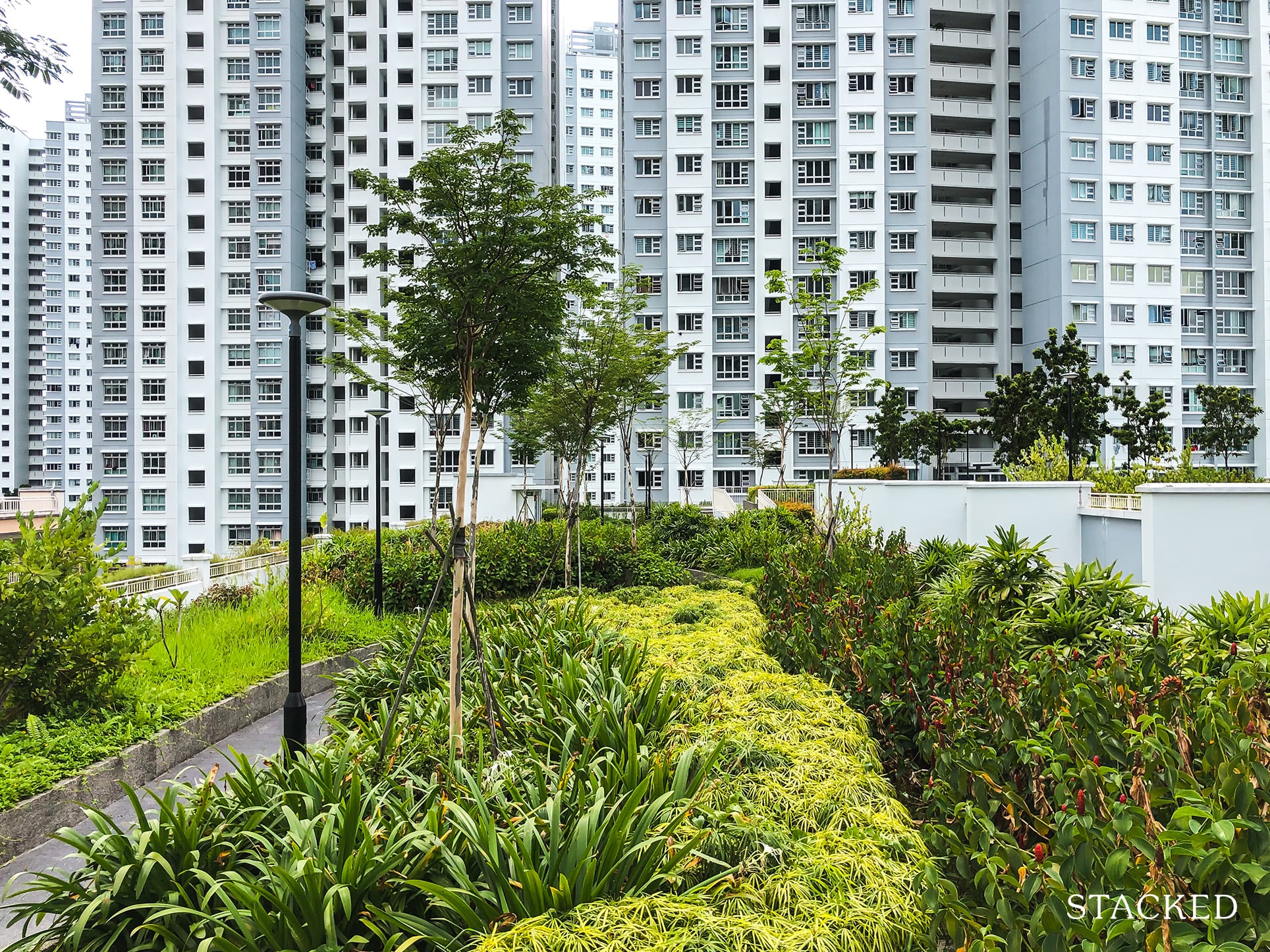 Telok Blangah Parcview landscaping