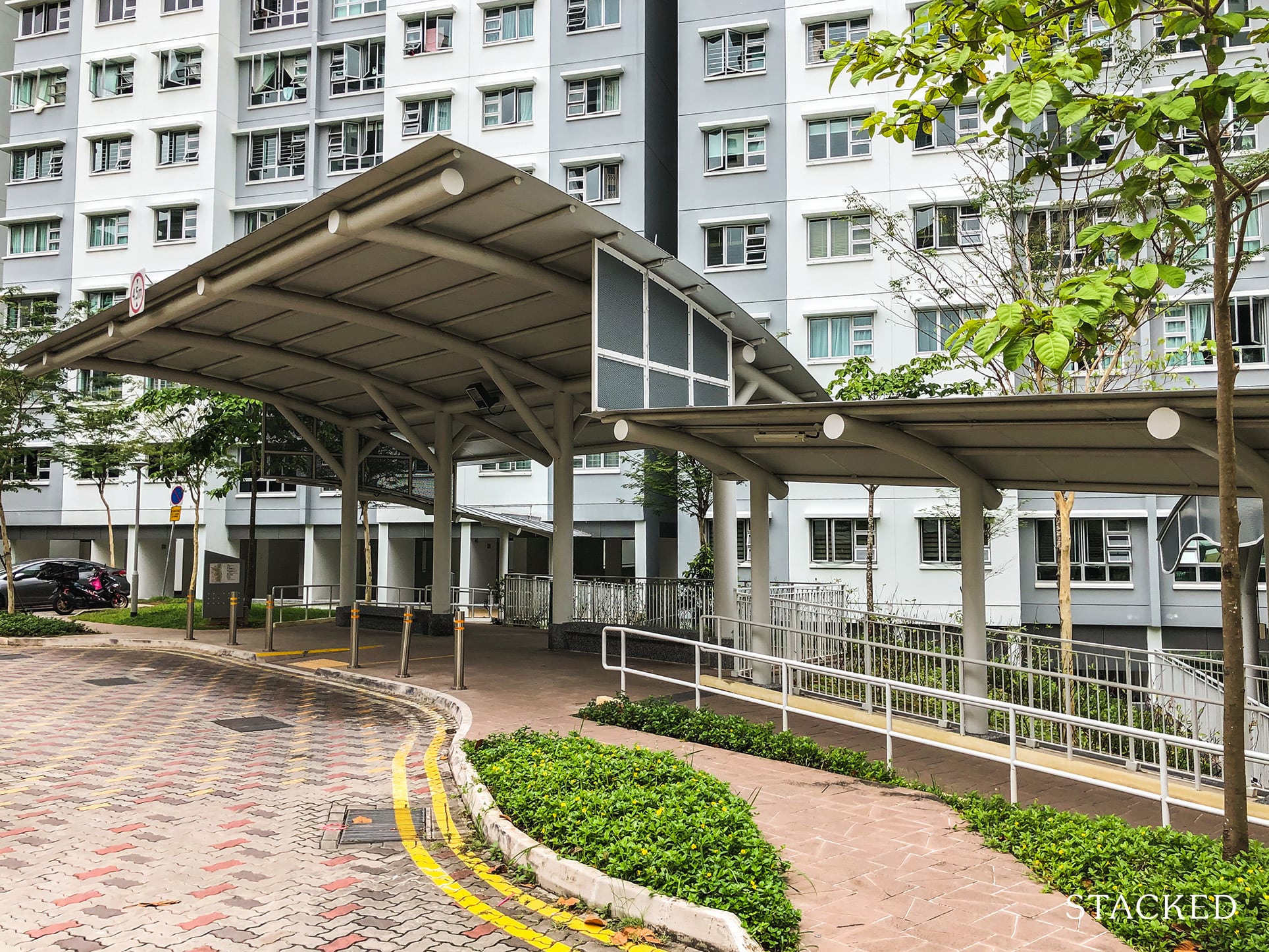 Telok Blangah Parcview sheltered drop off