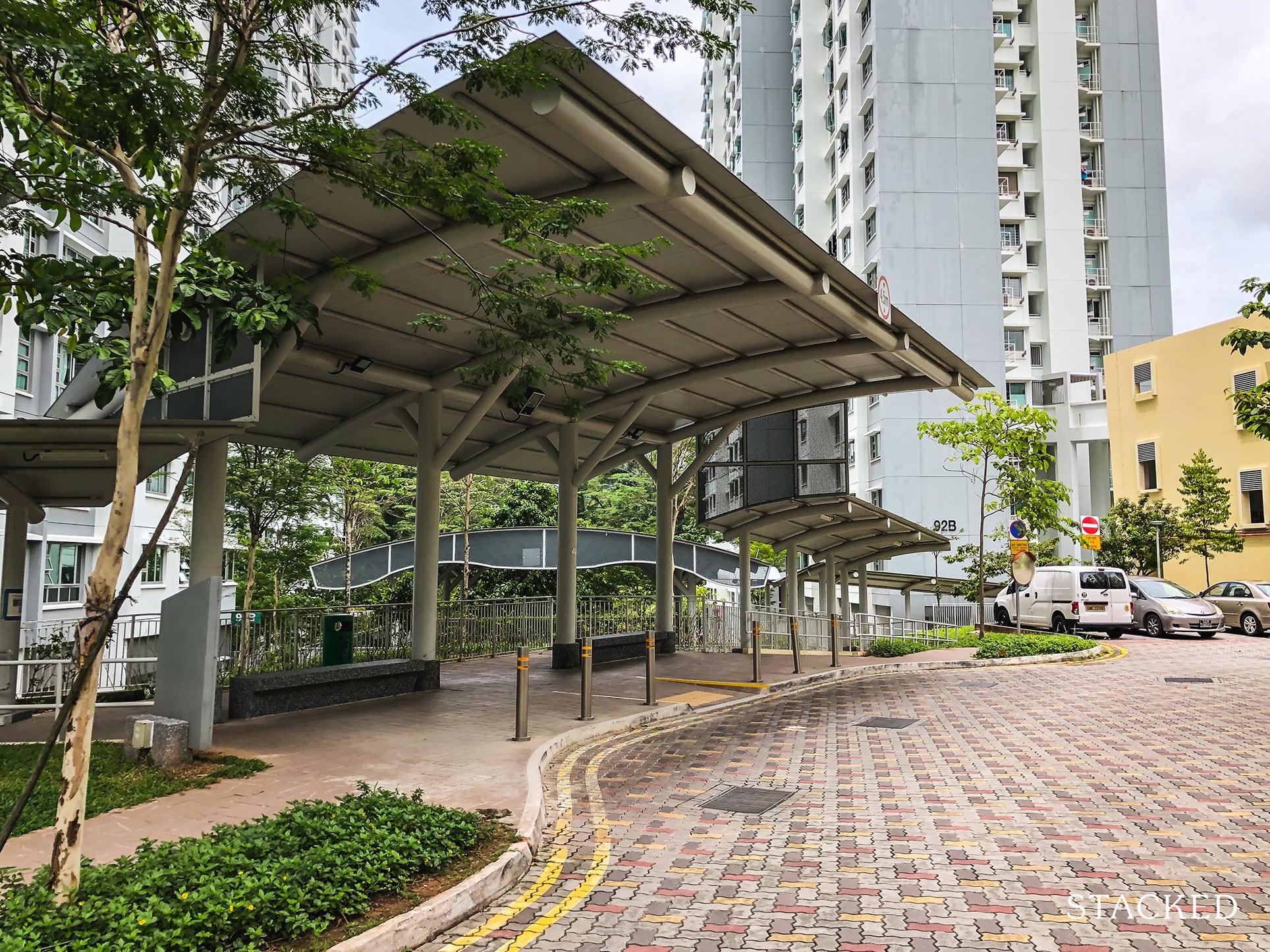 Telok Blangah Parcview sheltered drop off