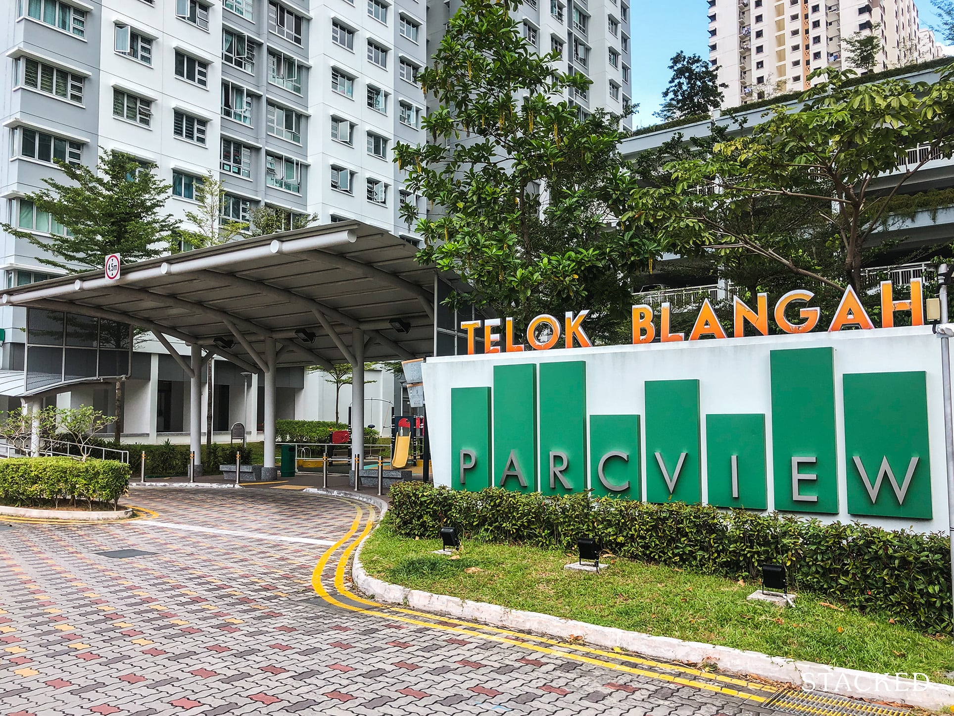 Telok Blangah Parcview signage