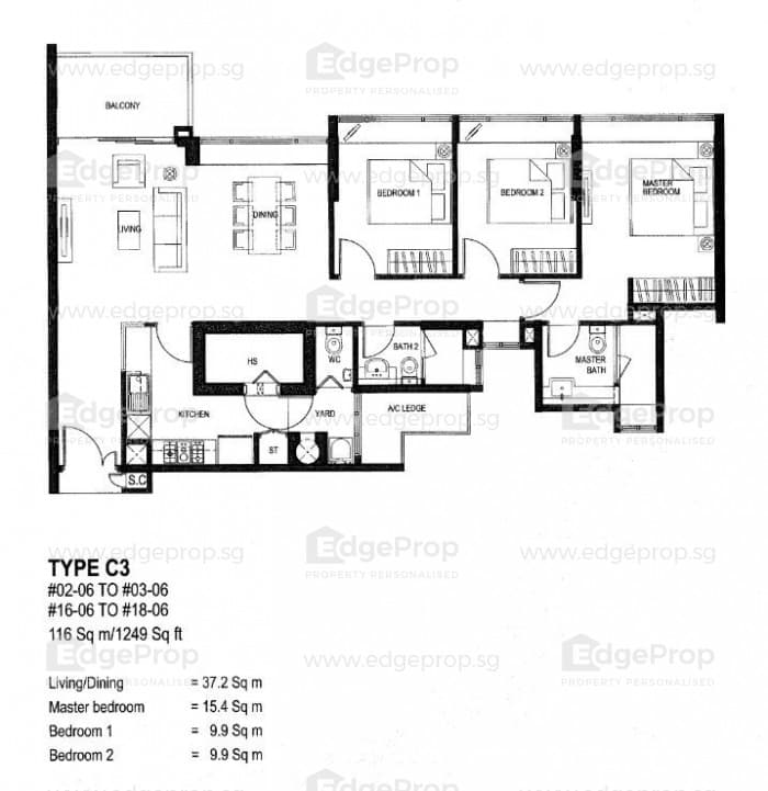 one leicester floor plan