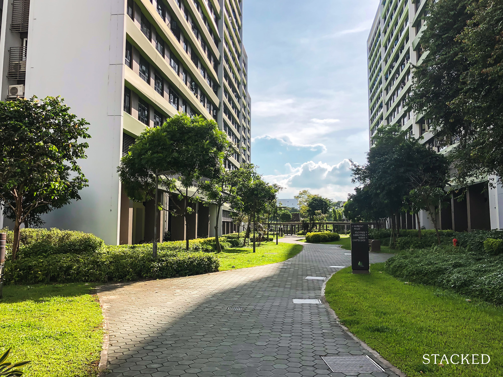 Tampines GreenRidges 161 landscaping