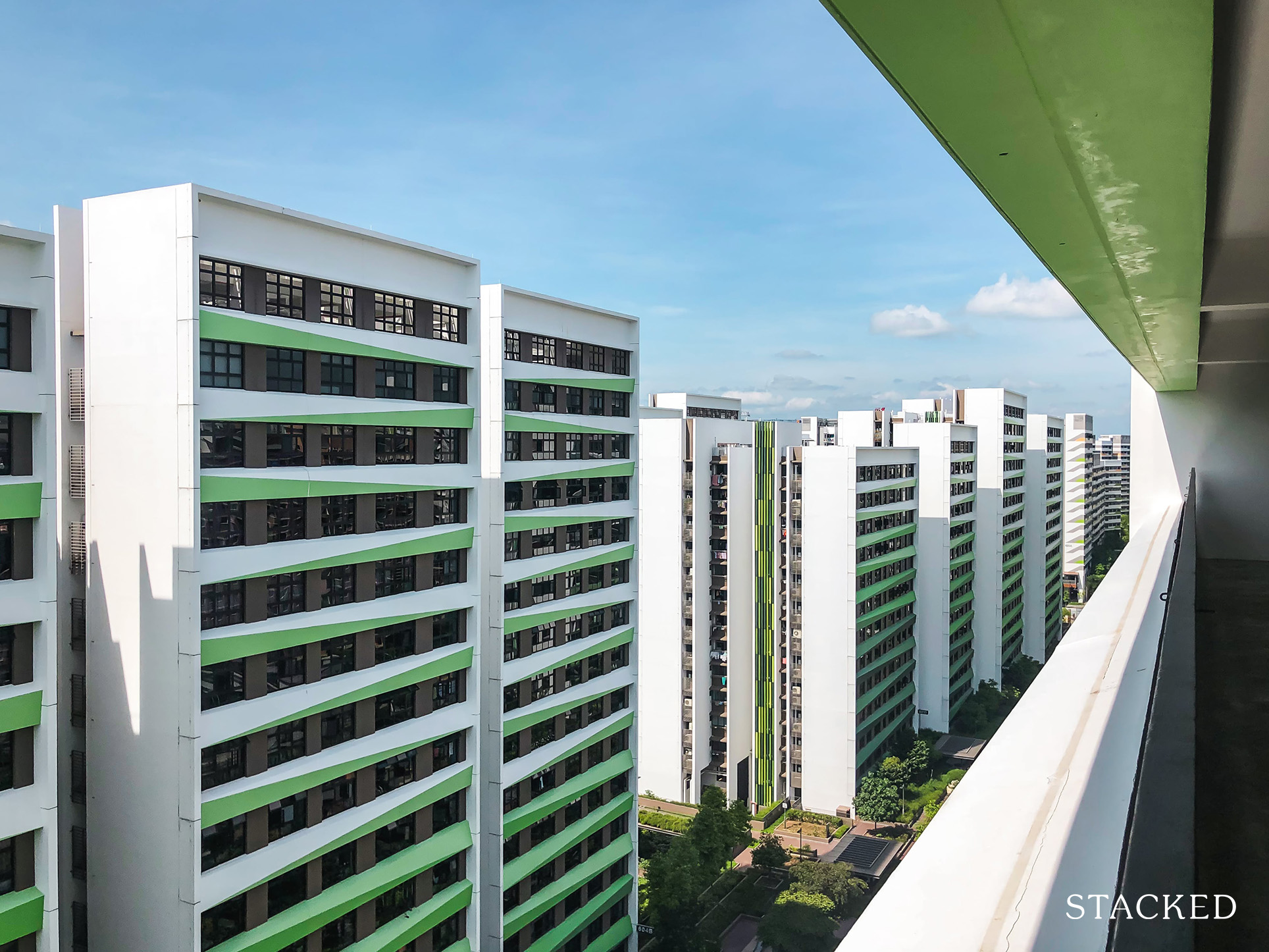 Tampines GreenRidges 58 higher floor units