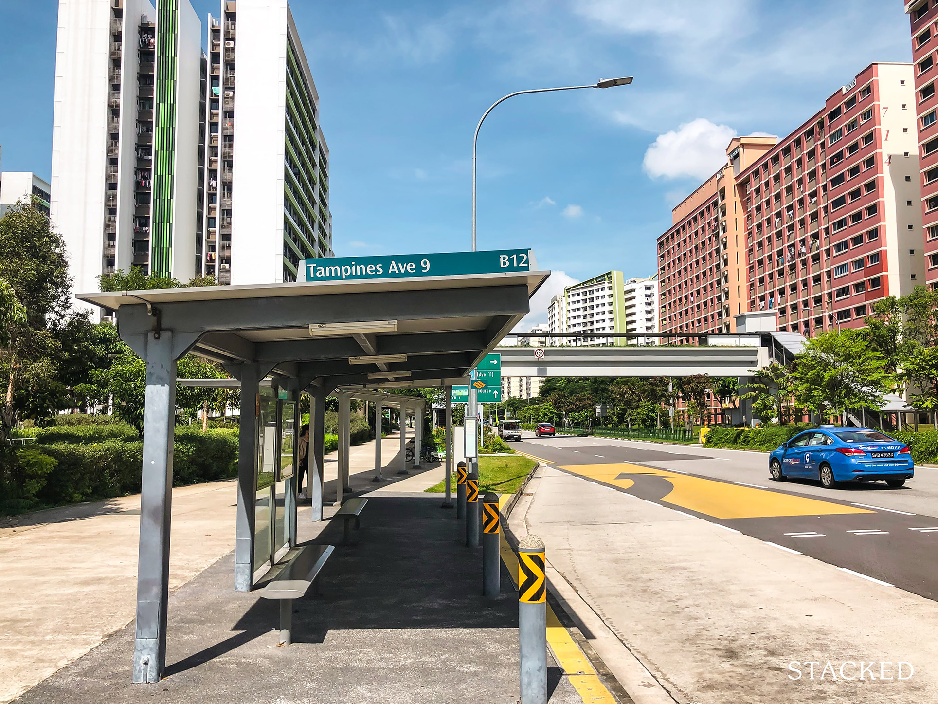 Tampines GreenRidges 53 bus stop