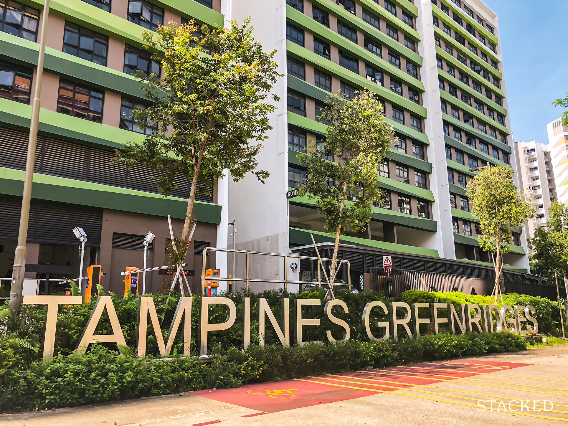 Tampines GreenRidges 33 signage